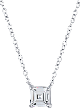 纯银轻奢风设计感锁骨链