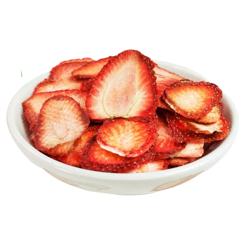 烘干草莓片脱水草莓干烘焙专用商用批发装饰泡水喝