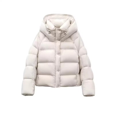 90白鸭绒面包服保暖羽绒服外套