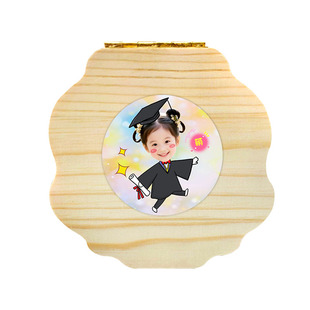 牙齿纪念品大头贴制作收纳女孩换牙放牙齿的小盒子头像照片乳牙盒