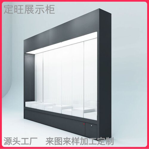 厂家定制玻璃展示柜博物馆展台开关门的柜台展馆智能柜智能感应