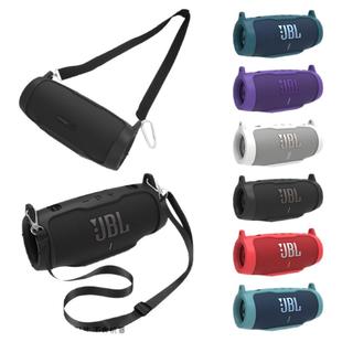 适用JBL charge6蓝牙音响新款硅胶保护套冲击波6代音箱便携手提软硅胶套便携户外防摔防尘套单肩背挂包配件