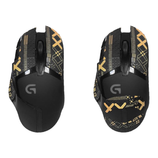 圣凯罗适用罗技G402防滑贴鼠标游戏g402贴纸特氟龙脚贴吸汗掌心贴