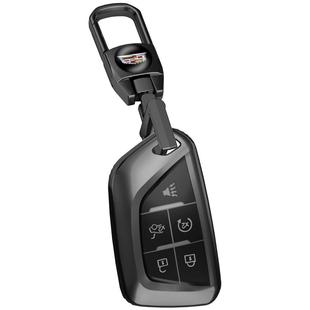 适用凯迪拉克xt5钥匙套xt6壳xts包atsl高档ct5 ct6 ct4车xt4扣