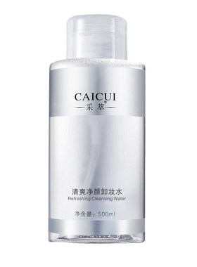 采萃清爽净颜卸妆水500ml