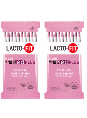 【U先试用】韩国钟根堂乐多飞活菌型益生菌粉Slim Plus10条*2袋