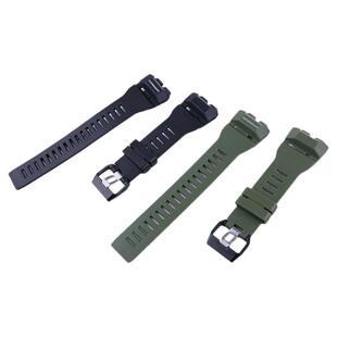 树脂手表带配件针扣适用于卡西欧猫人表带GBD-100-1A运动腕带表链