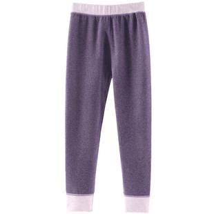 儿童保暖裤德绒2025秋冬男童秋裤加绒加厚女童打底裤大童校服神器