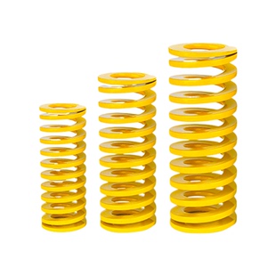 国产模具弹簧压簧 黄色国产日标65MN TF 高强度扁线压缩矩形弹簧