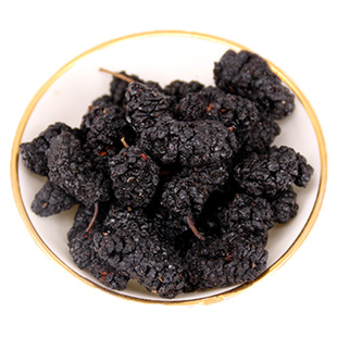 新疆野生无沙黑桑葚干农家桑葚子新鲜桑果干桑椹子可做膏酒茶500g