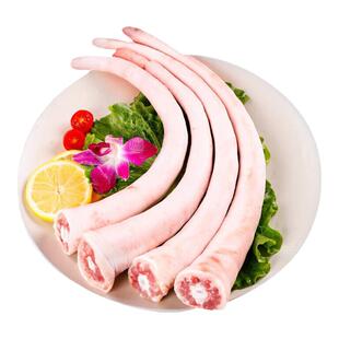 顺丰 5斤新鲜整根猪尾巴猪肉农家散养土猪肉生鲜冷冻猪长尾巴2斤