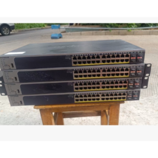 议价网件GS728TPv224口千兆POE网管交换机机房下架正常使用全新现