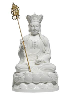 微美12至19寸坐古莲地藏佛像