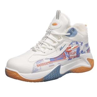 回力高帮女鞋冬季加绒加厚保暖棉鞋运动休闲跑步防滑小白情侣老爹