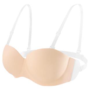 透明肩带隐形内衣聚拢防滑挂脖露背无肩带美背文胸婚纱礼服女专用
