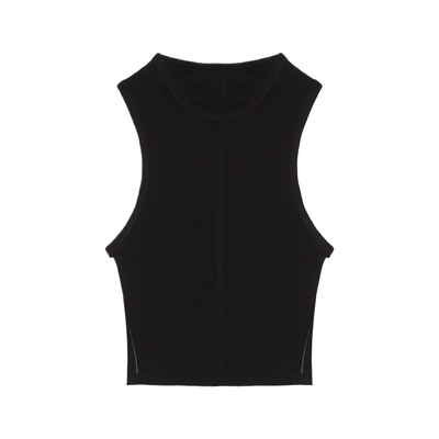 IT修身露背背心摩登设计感