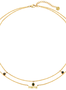 项链双层饰品KREAM镀18K金