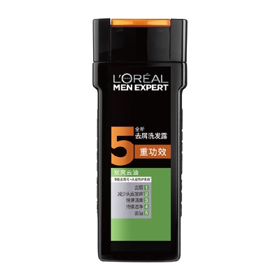 欧莱雅男士炭爽去油洗发水400ml