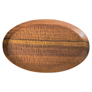 复古胡桃木干泡盘茶盘实木果盘点心盘香薰蜡烛托盘酒店木质餐盘