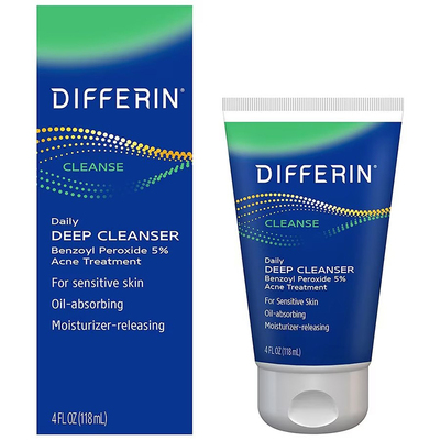 Differin高效控油祛痘无泡洁面乳