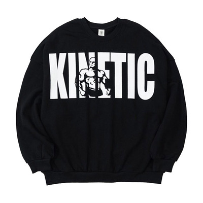 肌肉兄弟健身宽松篮球服套头衫