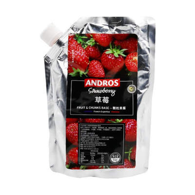 安德鲁草莓树莓蓝莓脏脏茶果酱