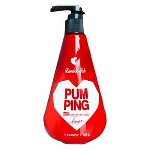 LG竹盐倍瑞傲派缤防牙石亮白牙膏按压式黑黄牙垢清新口气嘴臭含氟