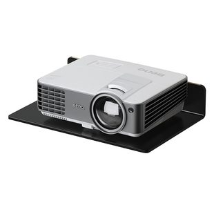 投影仪支架免打孔墙上置物架壁挂收纳路由器放置架机顶盒支撑托架