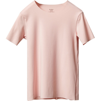 A类夏薄莫代尔棉无痕儿童短袖T恤