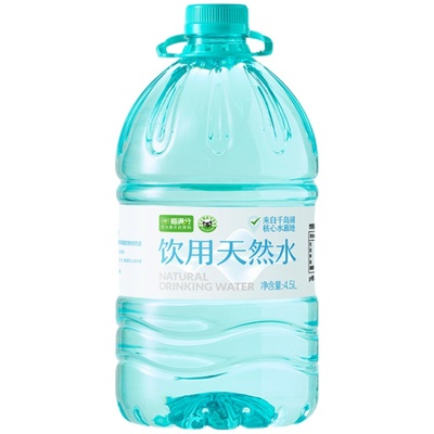 喵满分矿泉水饮用水整箱大桶4.5L