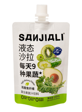 三佳丽液体蔬菜沙拉代餐正品