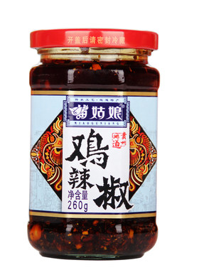 苗姑娘辣子鸡油辣椒酱花生香辣酱