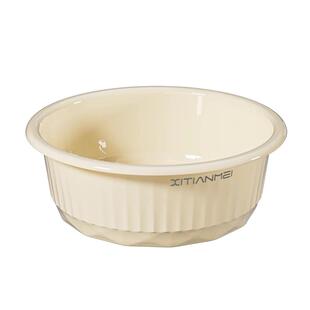 洗脸盆轻奢奶油塑料盆加厚大号洗碗盆子家用学生宿舍用洗衣洗脚盆