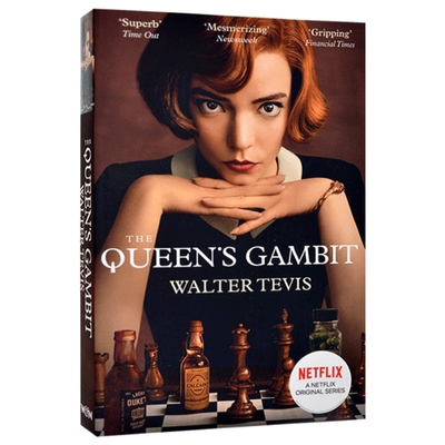 后翼弃兵 女王的棋局 电影版小说 英文原版 The Queens Gambit Netflix Drama 沃尔特 特维斯 Walter Tevis 进口英语原版书籍