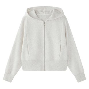 CLOUDSPACE【晨曦外套】蓬松感五明治空气层连帽短外套2025春秋