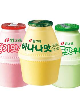 韩国进口香蕉牛奶草莓哈密瓜