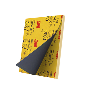 3M砂纸401Q美容砂纸1200目2500目汽车漆面抛光打磨水磨精细沙纸