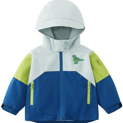 齐齐熊小蛋壳宝宝登山冲锋软壳