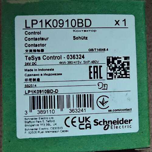 议价接触器LP1K0910BD、LP1K0901BD、LP适用