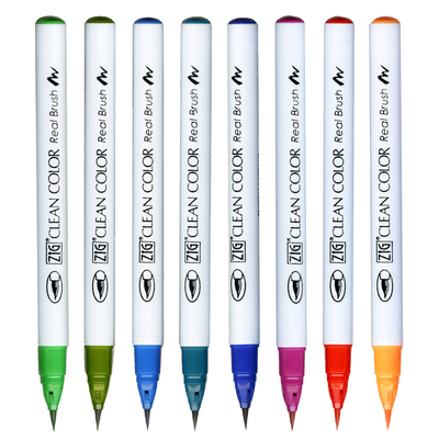 毛笔式水彩笔Kuretake/吴竹