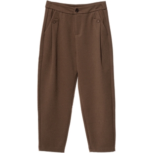 Distin Kidny/迪凯休闲裤子冬季新款时尚气质百搭通勤长裤女