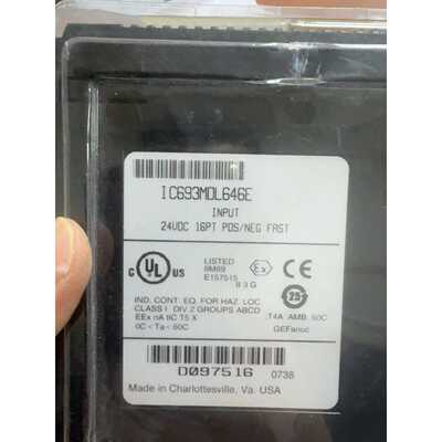 【请询价】全新GE模块IC693MDL646E品24VDC输