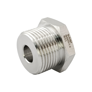 内丝M22X1.5-外丝G1寸 BSP PF不锈钢螺纹转换接头 补芯 变径 加厚