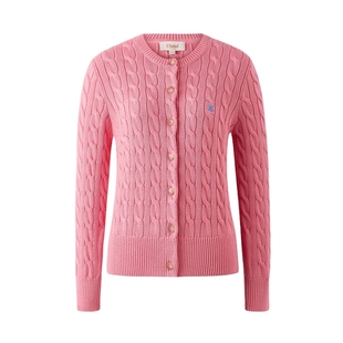 【匹马棉】Eland衣恋毛针织衫女春日棉花糖毛衣外套2025春季新款