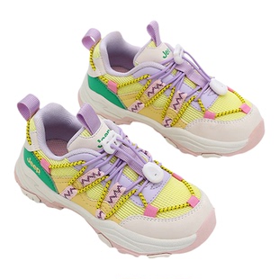 jeep女童运动鞋子防滑透气跑鞋中童女仔篮球队足球训练鞋广东校园