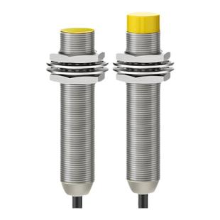 电感式接近开关M8M12M18M30三线24V金属感应传感器NPNP常开闭直流