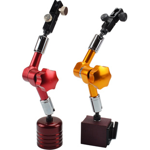 磁性表座万向磁力表座小万向表杆杠杆百分表座套装液压大表座包邮