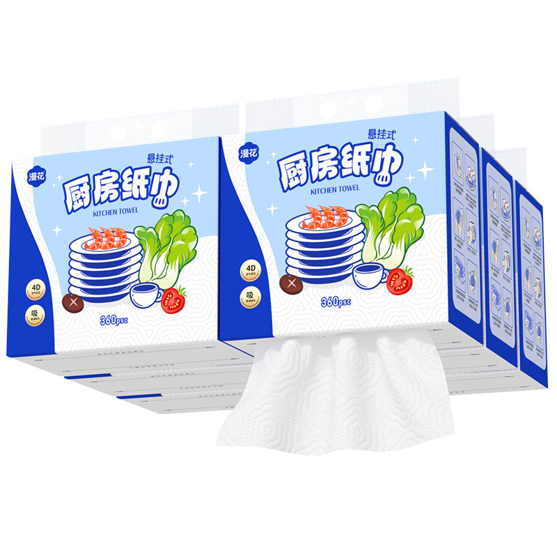 漫花大包悬挂厨房纸巾