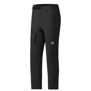 奥尼捷软壳裤男款户外徒步登山工装山系耐磨轻量化加绒速干秋裤子