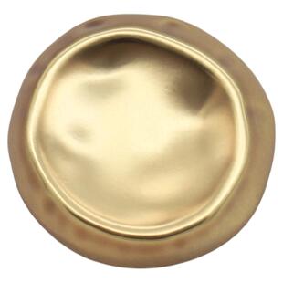 不规则圆凹面金属手缝纽扣百搭衬衫扣子风衣毛衣外套简约合金钮扣